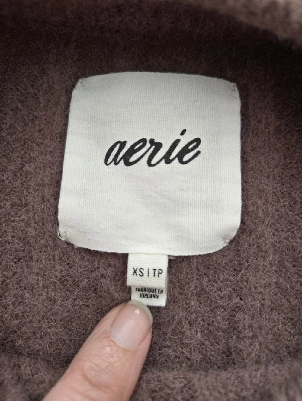Aerie Buttercream Crew Oversized Sweater - Picture 5 of 8